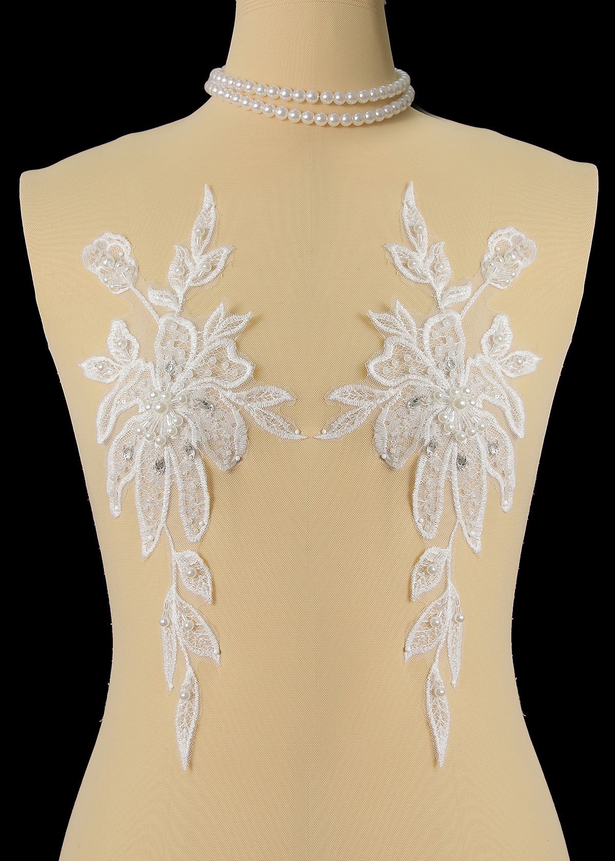 Yanzi 3D Handmade applique floral (YZOH3DX038)