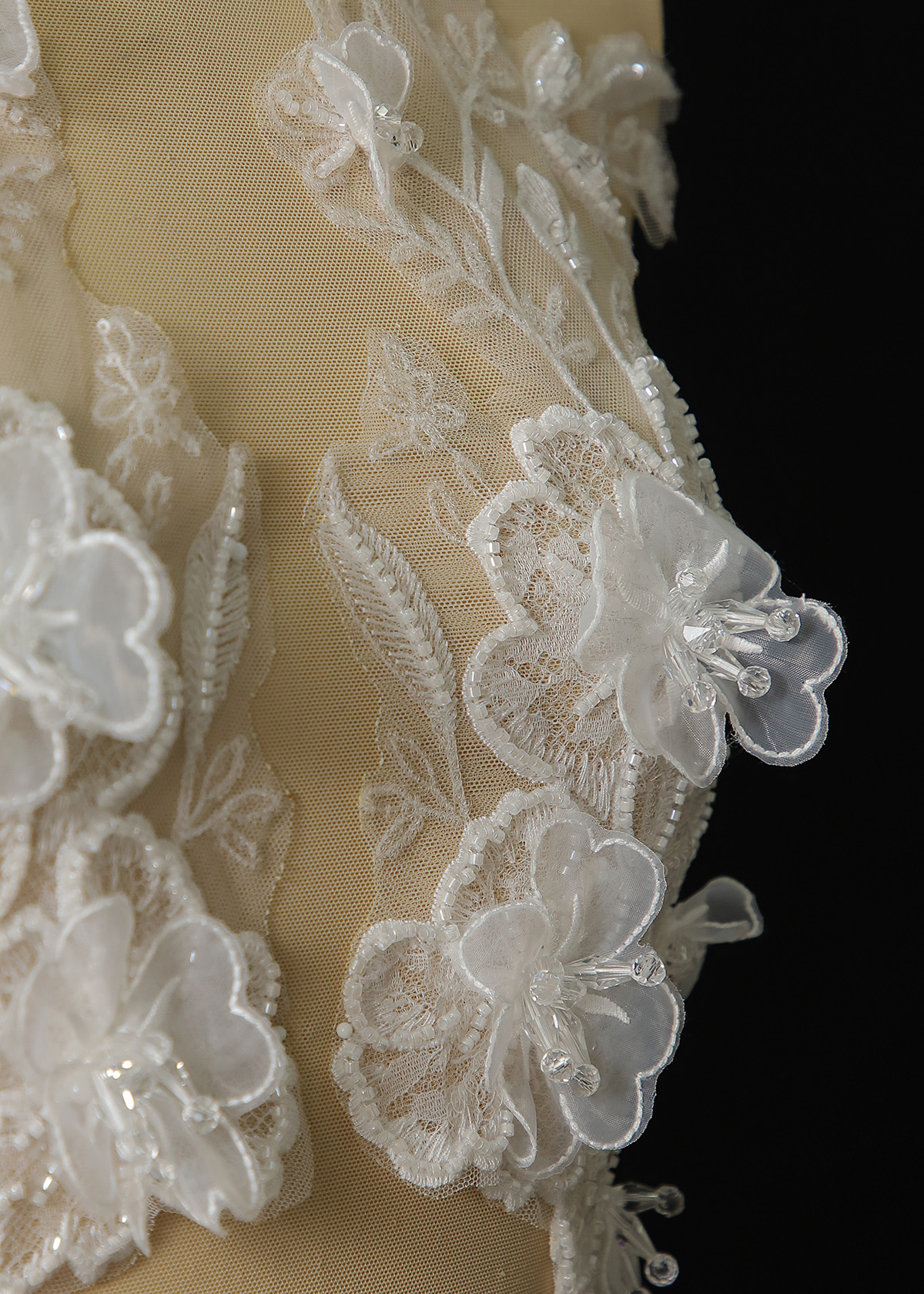 Yanzi 3D Handmade applique floral (YZOH3DX039)