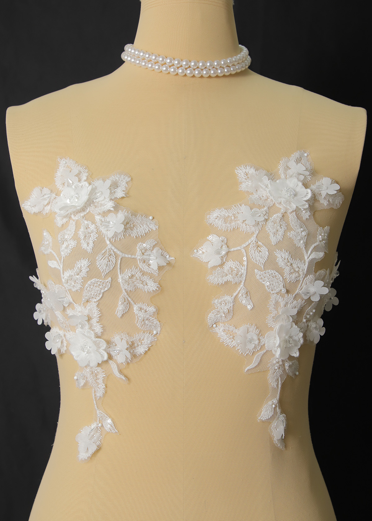 Yanzi 3D Handmade applique floral (YZOH3DX043)