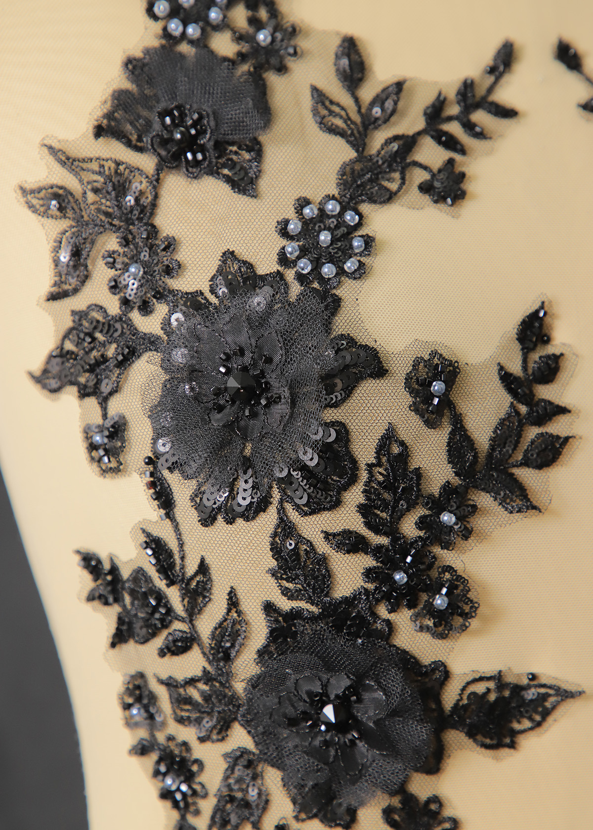 Yanzi 3D Handmade applique floral (YZOH3DX045)