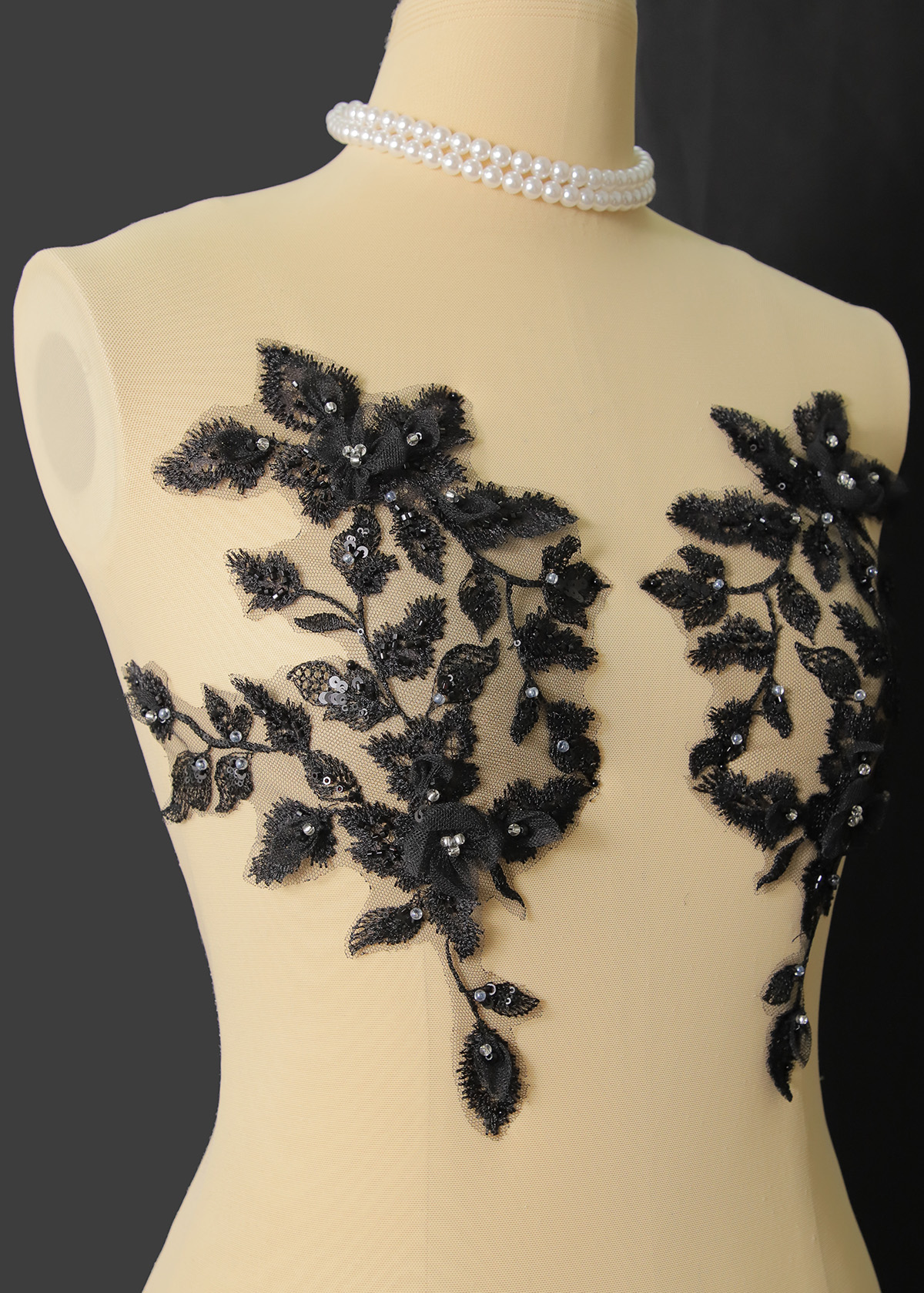 Yanzi 3D Handmade applique floral (YZOH3DX044)