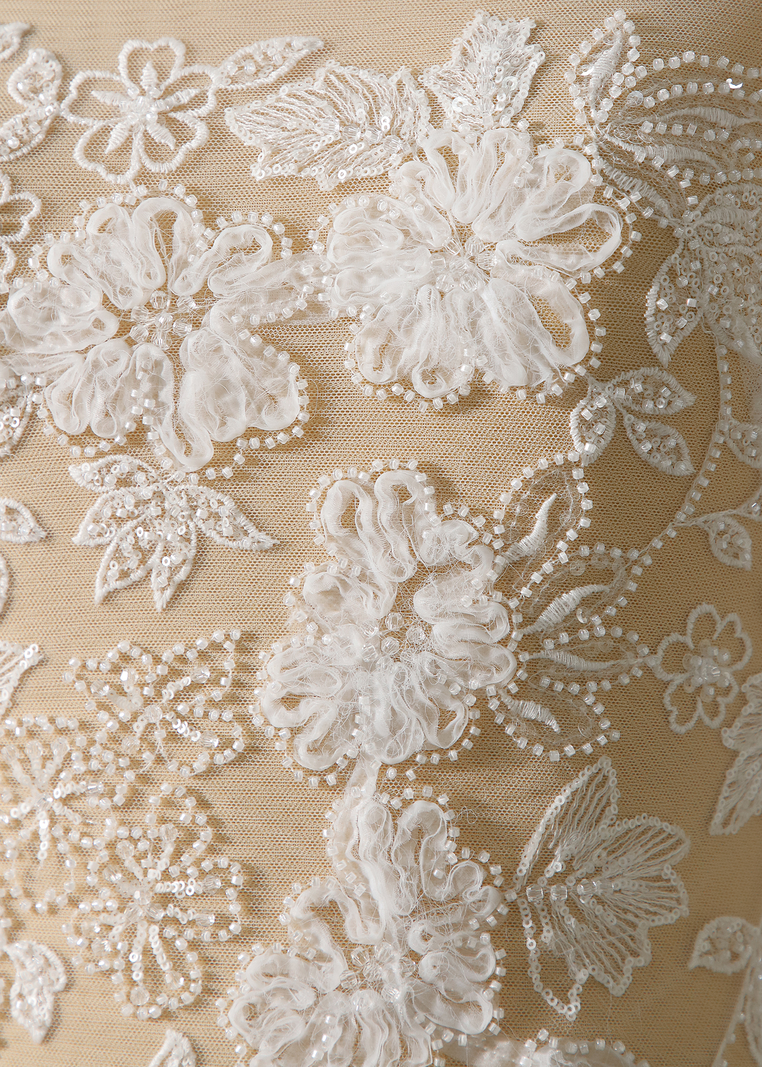 Yanzi Ribbon Embroidery Lace (YZP010)