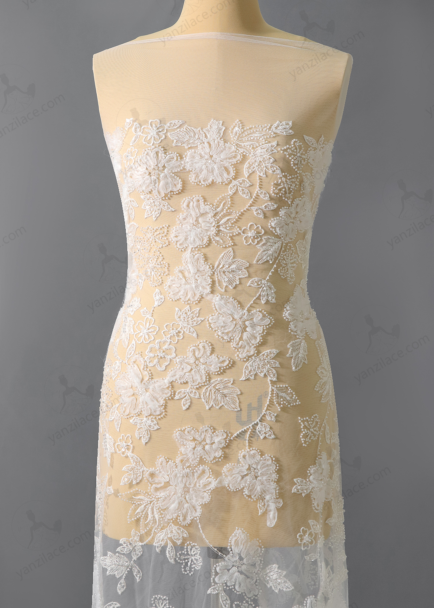 Yanzi Ribbon Embroidery Lace (YZP010)