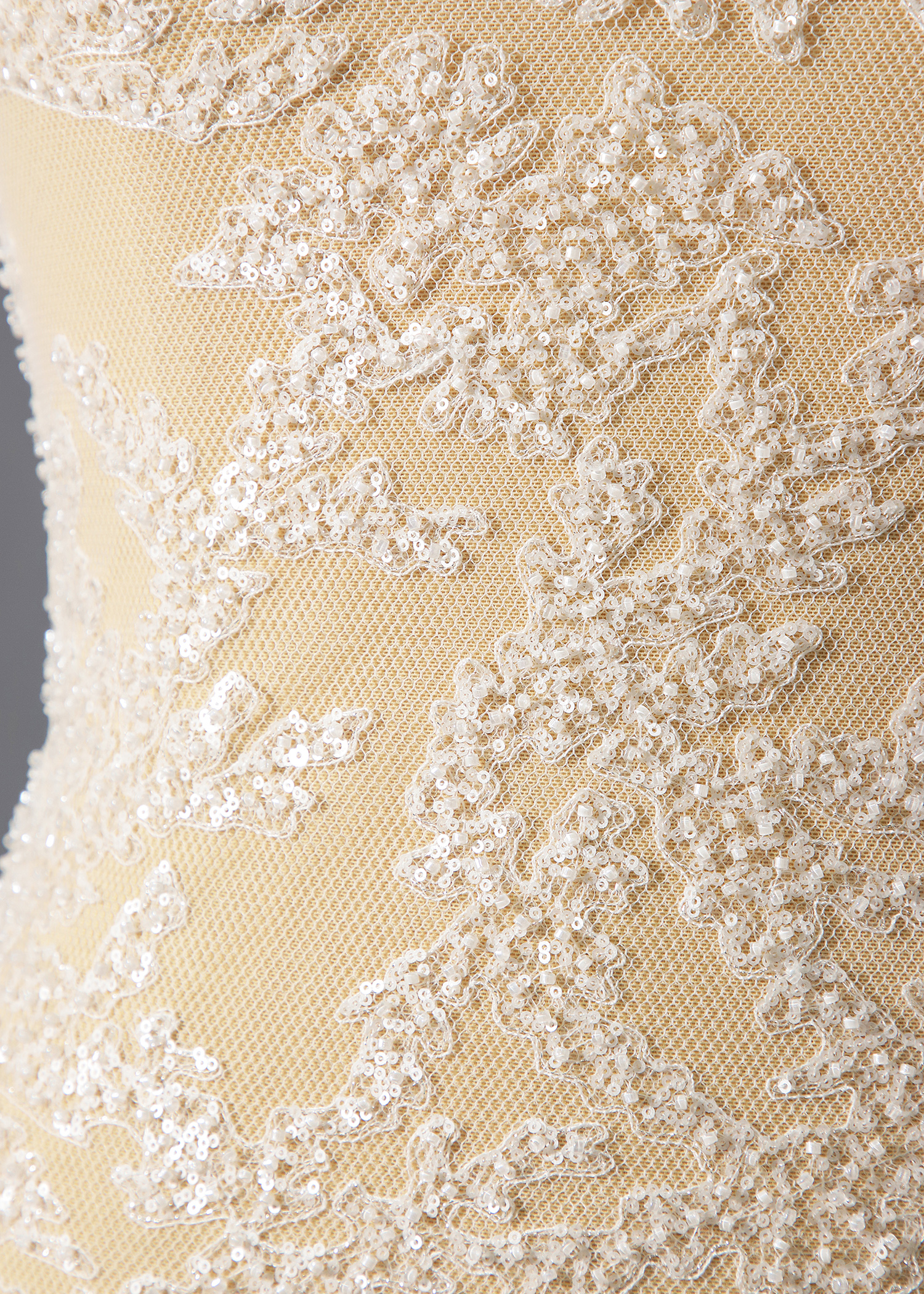 Yanzi floral beaded sequin embroidered lace (YZZX944)