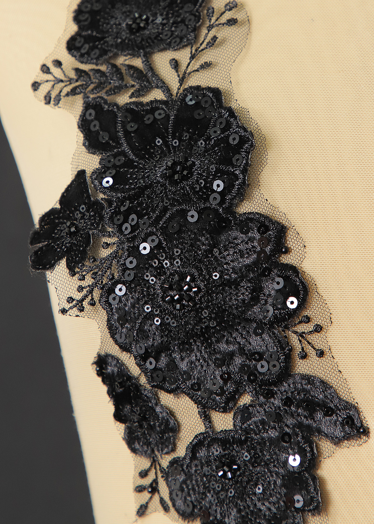 Yanzi lace bead trim (YZM128)