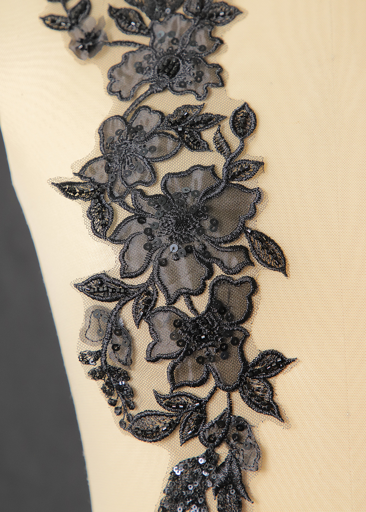 Yanzi lace bead trim (YZM129)