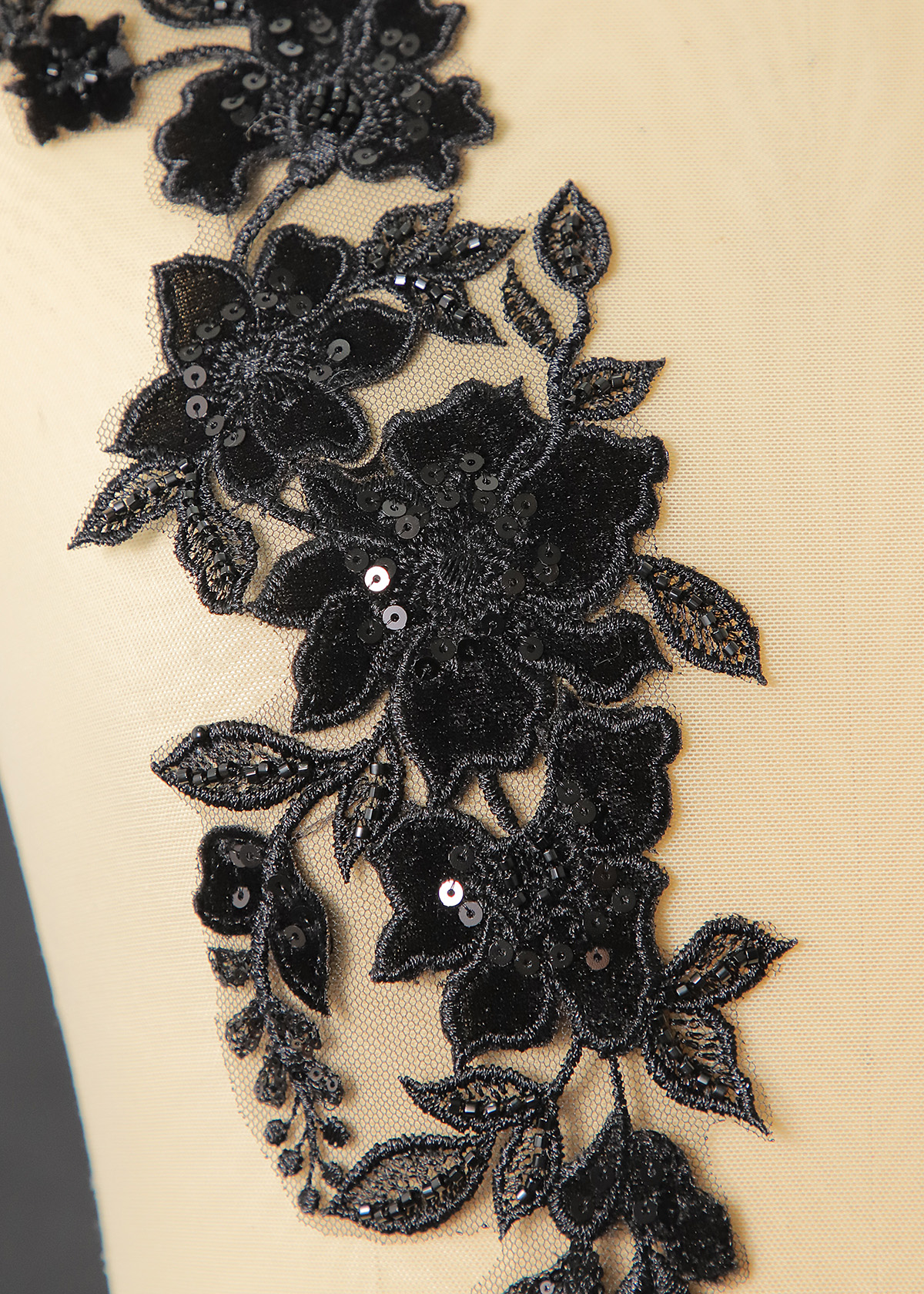 Yanzi lace bead trim (YZM129)