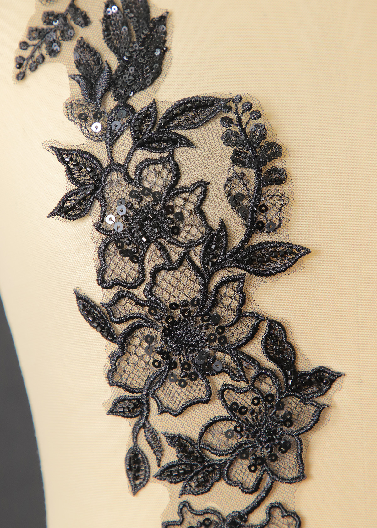 Yanzi lace bead trim (YZM129)