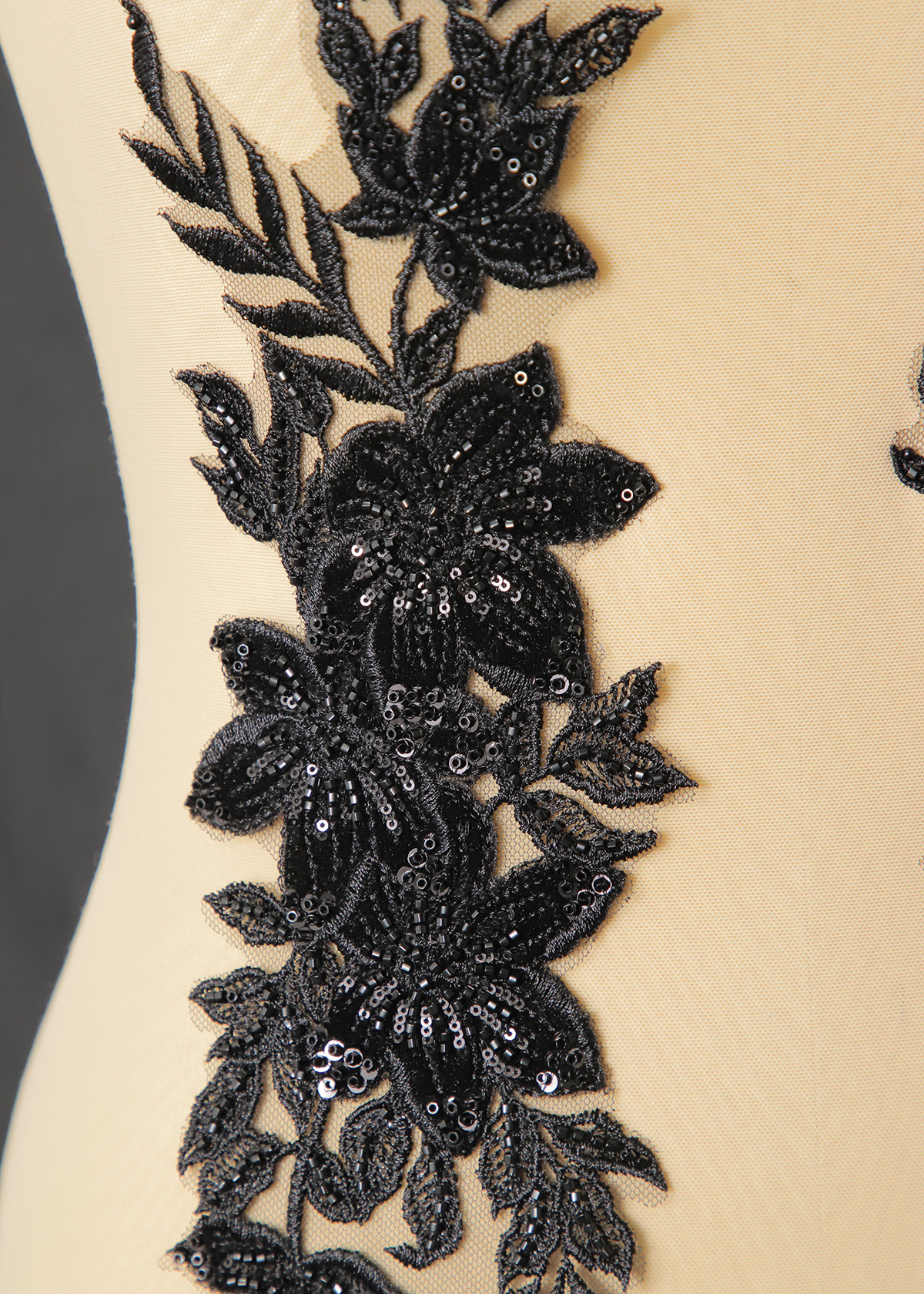 Yanzi lace bead trim (YZM124)