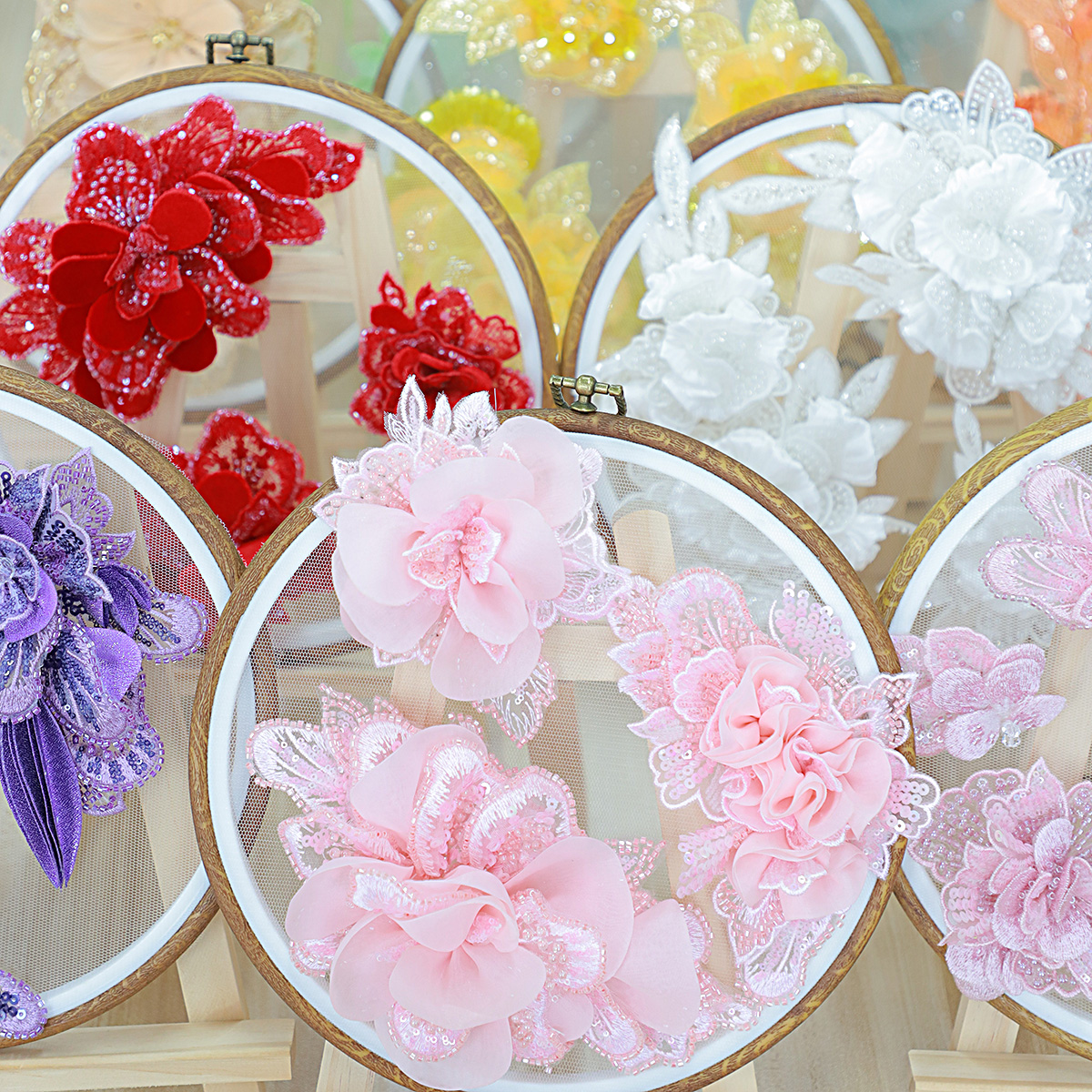 Handmade 3D Flowers