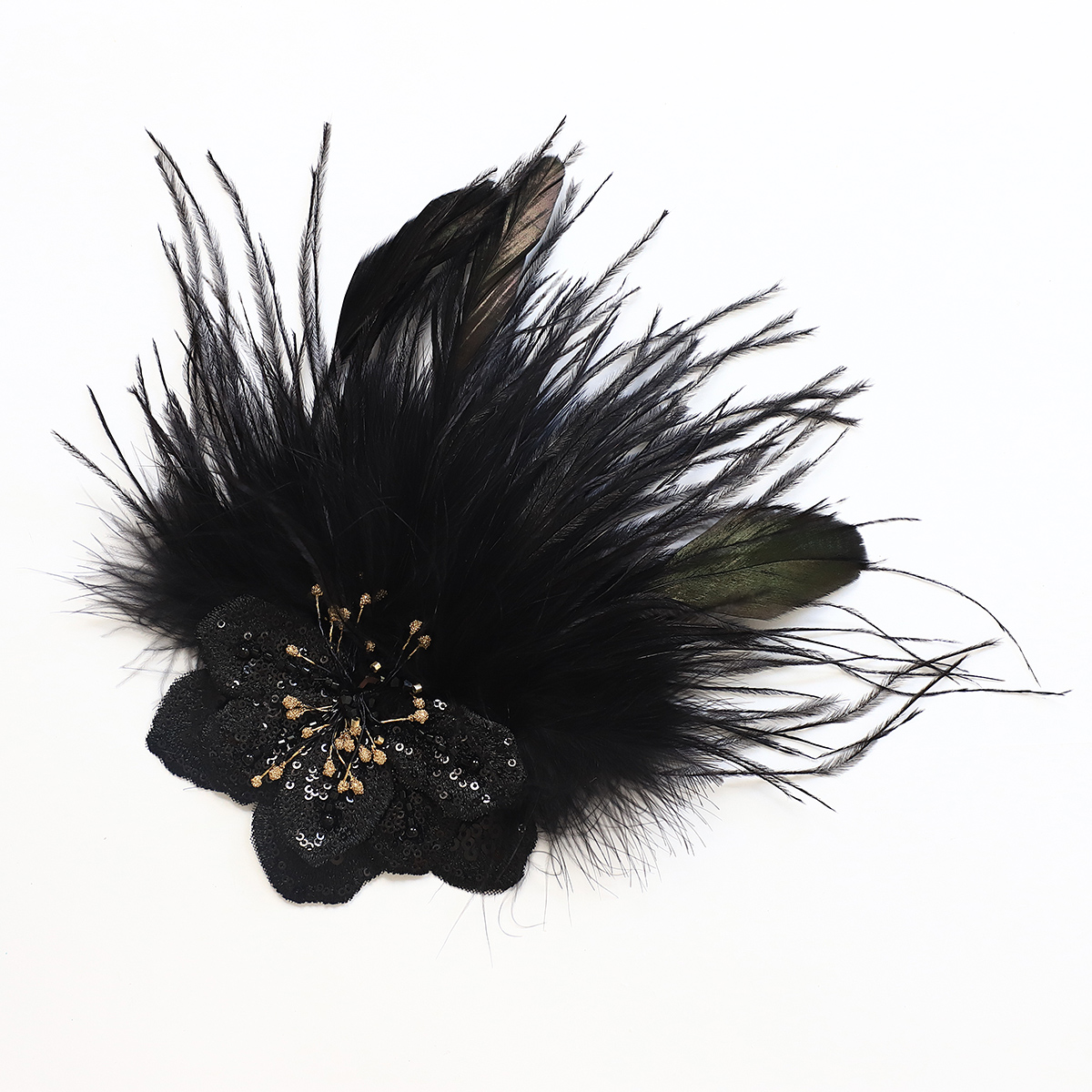 Yanzi Handmade 3d Flower Sequin Beads Applique(YZDH087)