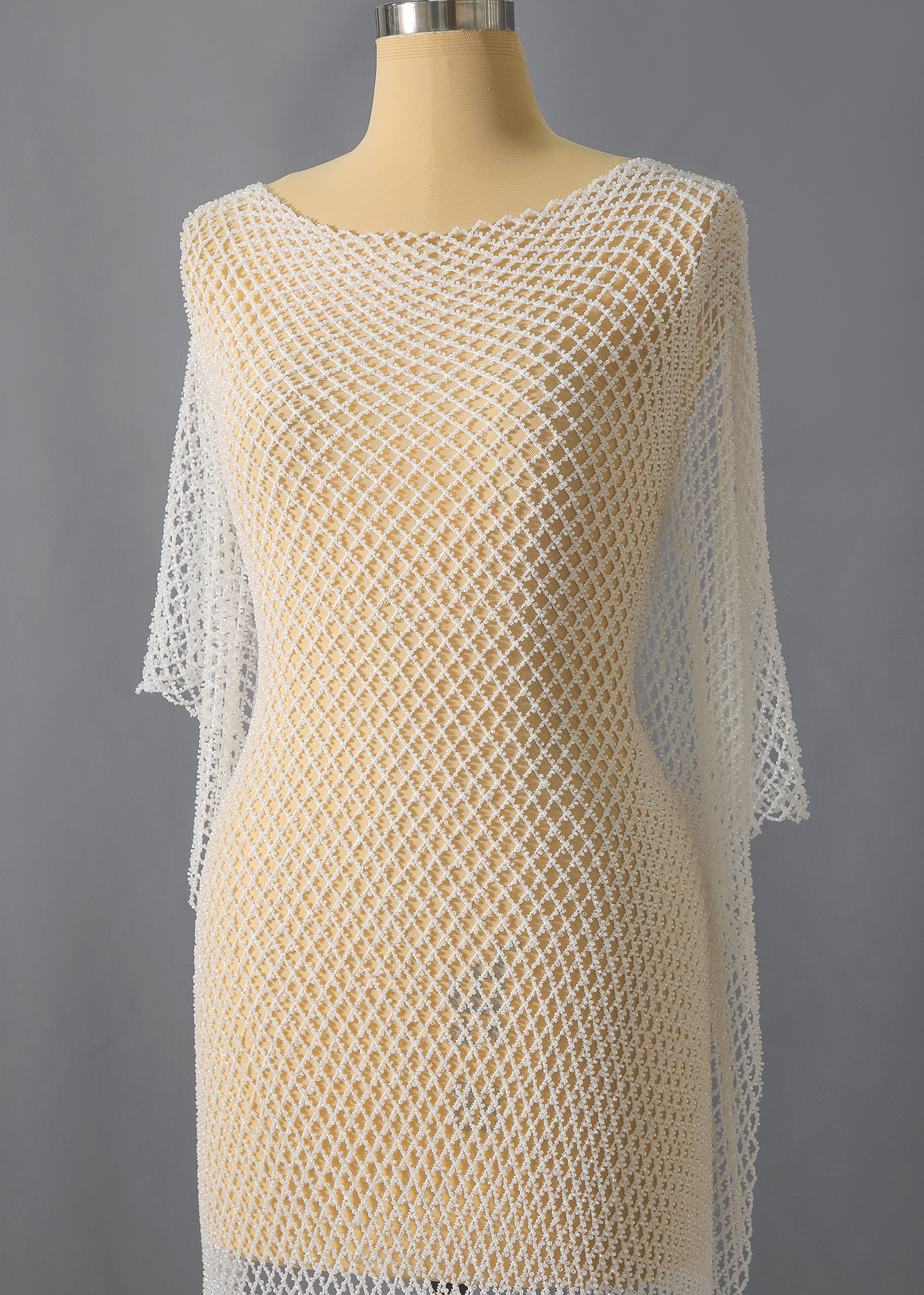 Yanzi floral beaded sequin embroidered lace (YZZX951)