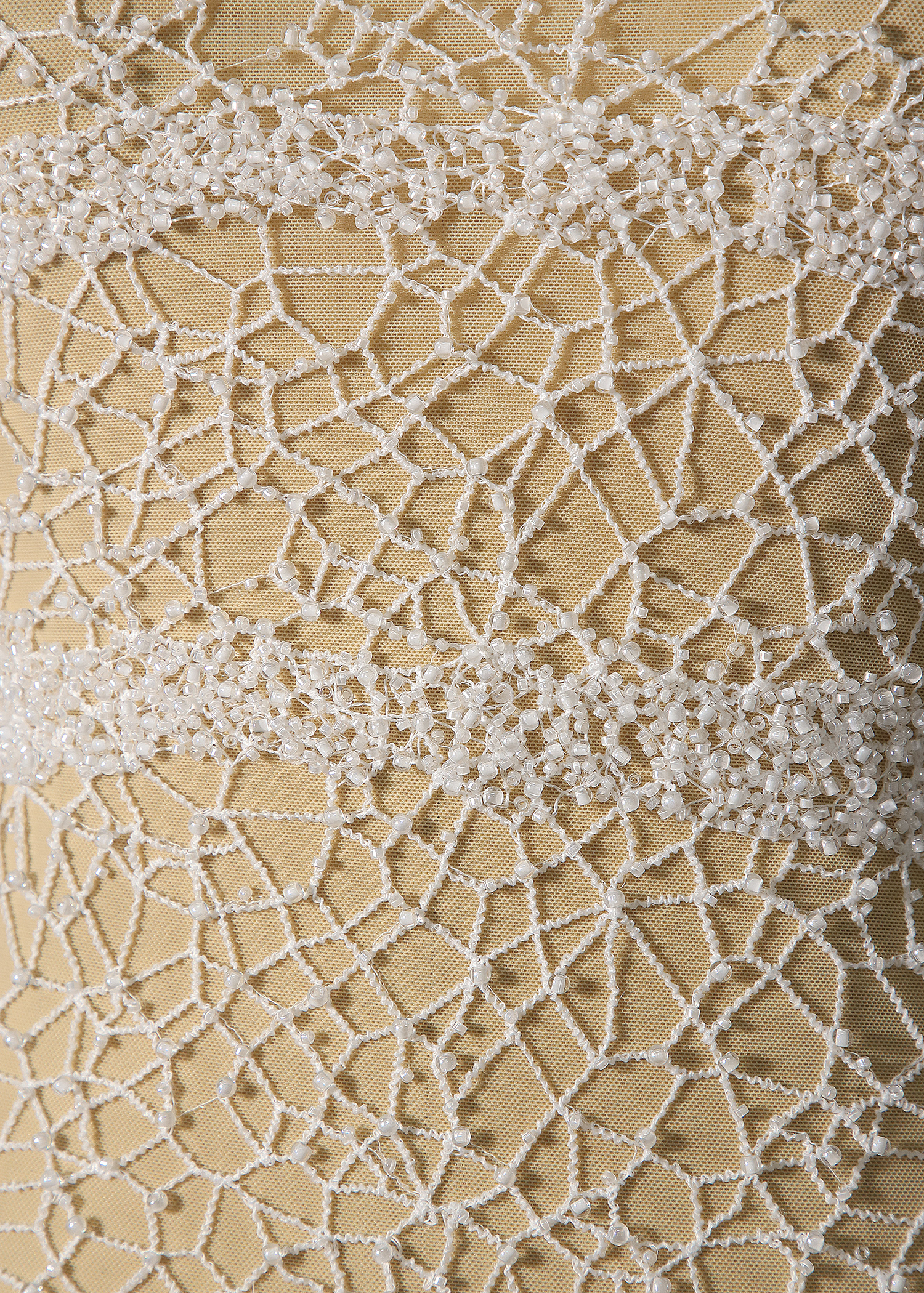 Yanzi floral beaded sequin embroidered lace (YZZX952)