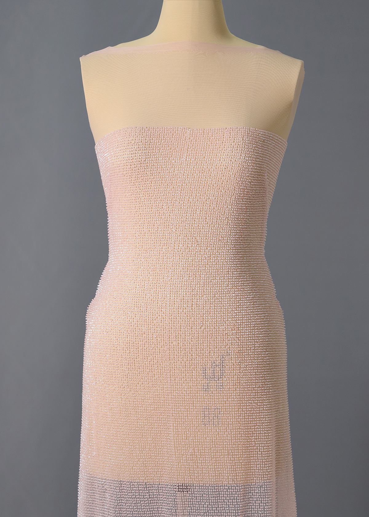 Yanzi colorful beaded lace dress fabric (YZZX953）