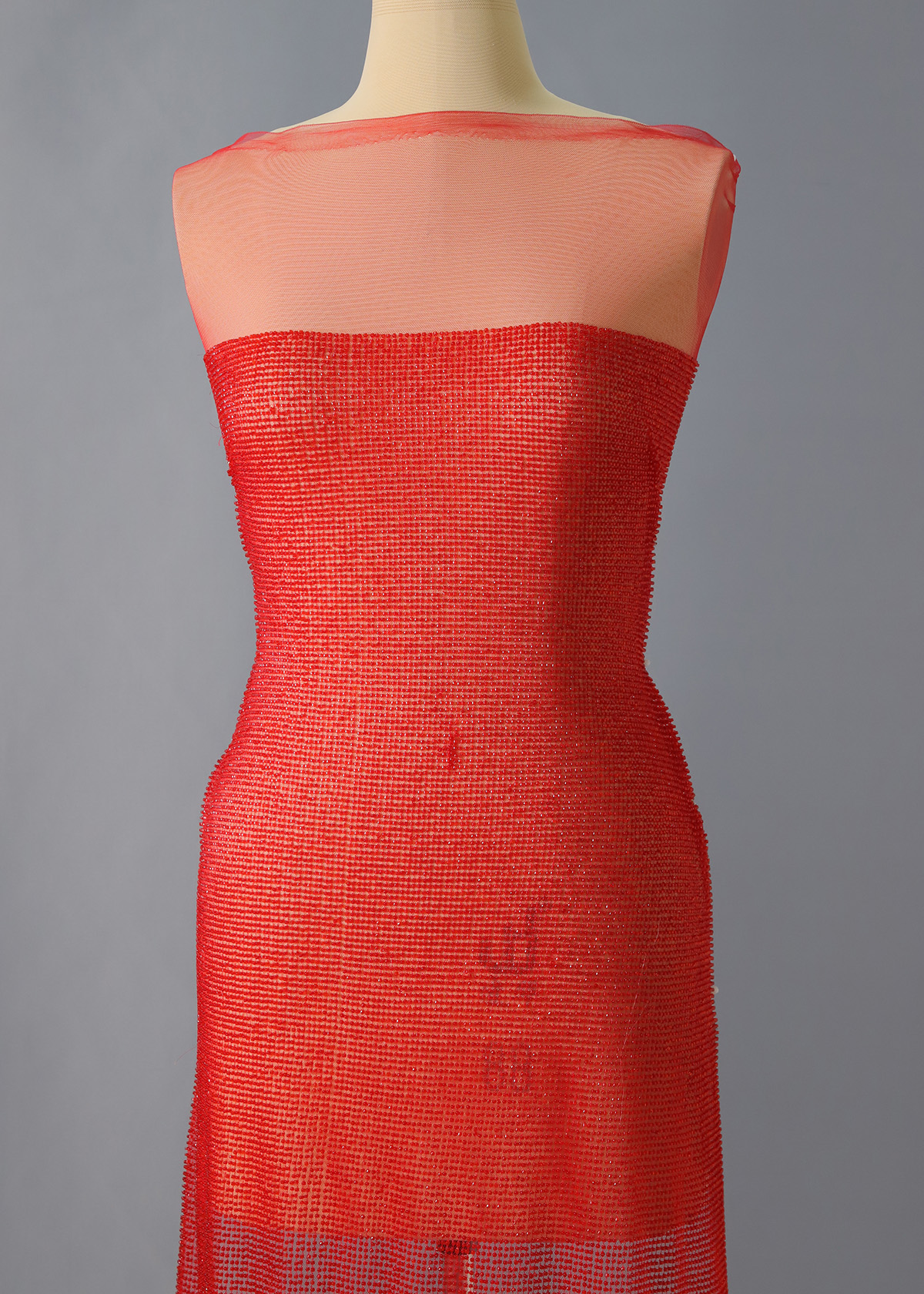 Yanzi colorful beaded lace dress fabric (YZZX953）
