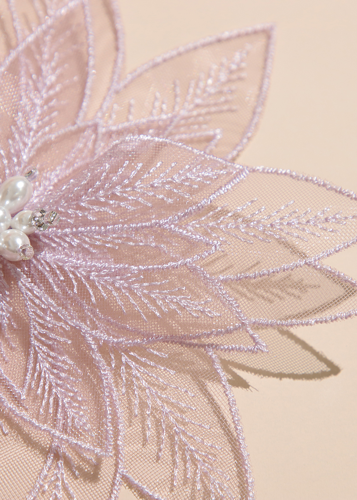Yanzi Handmade 3d Flower Sequin Beads Applique(YZX111)