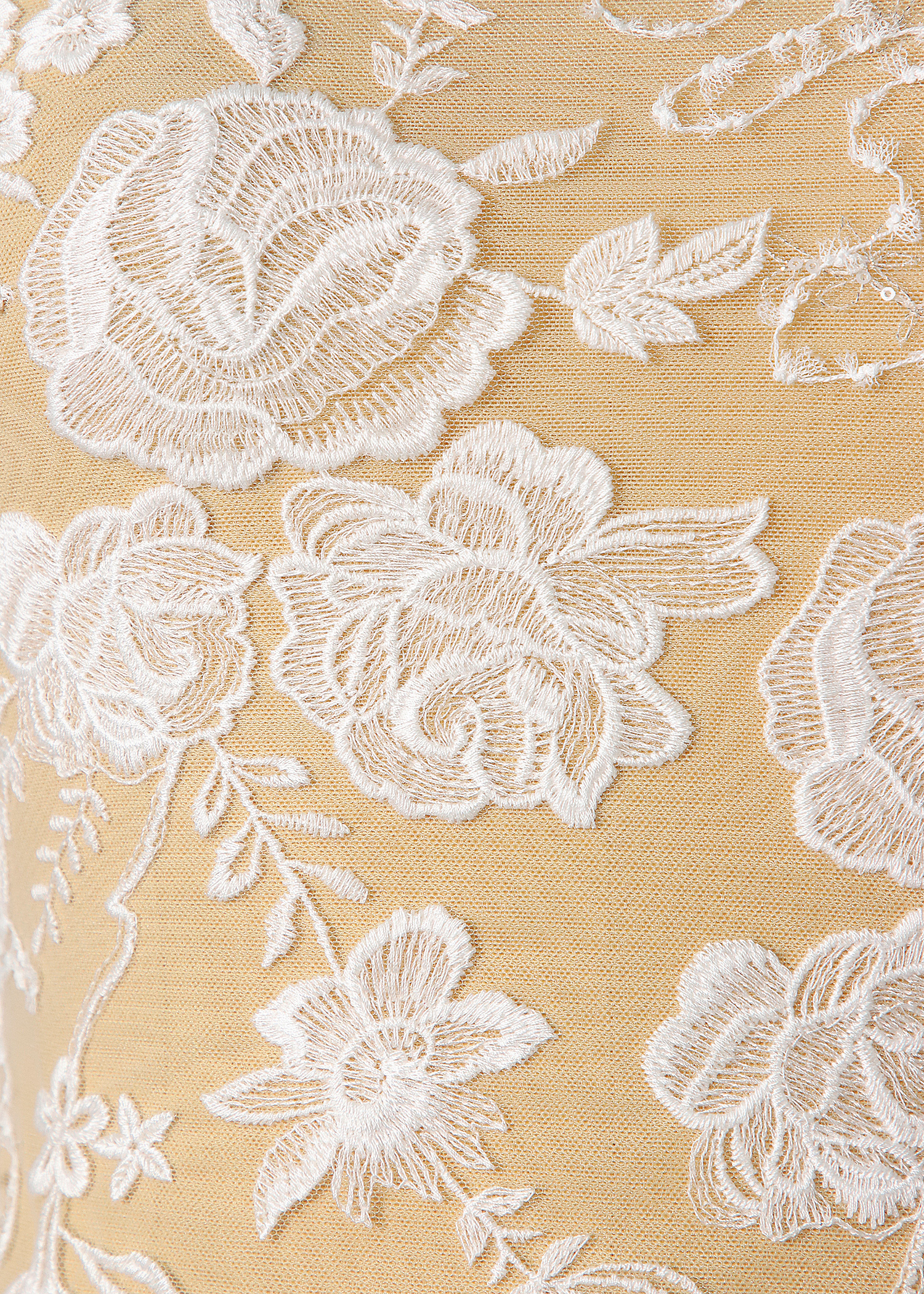 Yanzi corded bead embroidered lace with sequin  (YZC006)