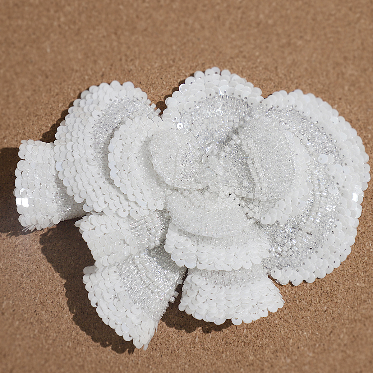 Yanzi Handmade 3d Flower Sequin Beads Applique(YZDH070)