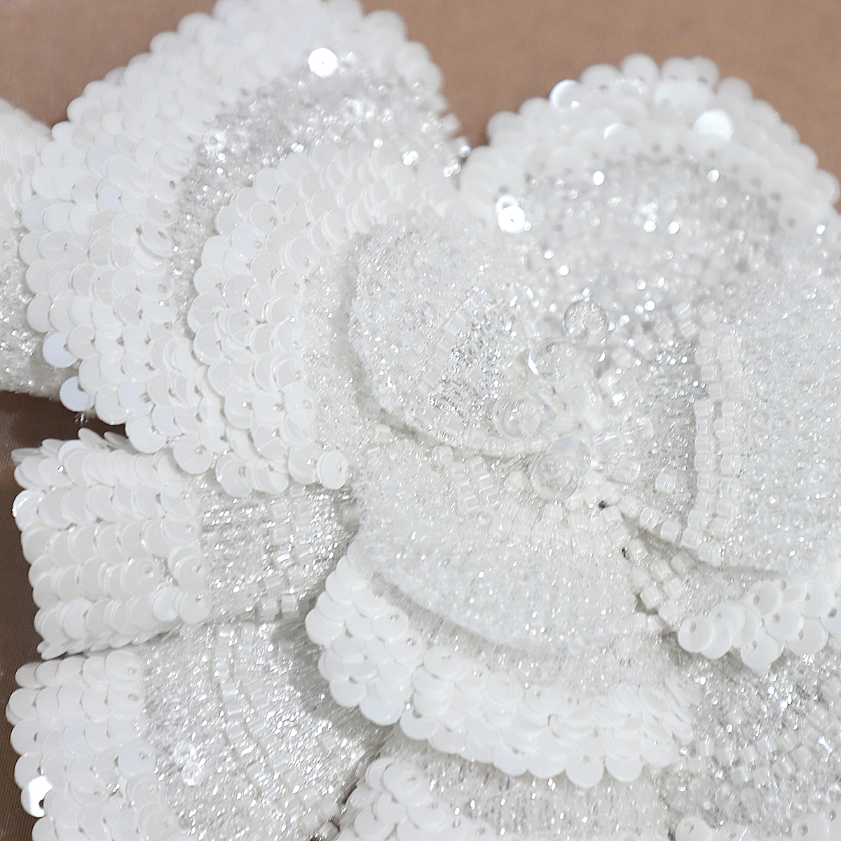 Yanzi Handmade 3d Flower Sequin Beads Applique(YZDH070)