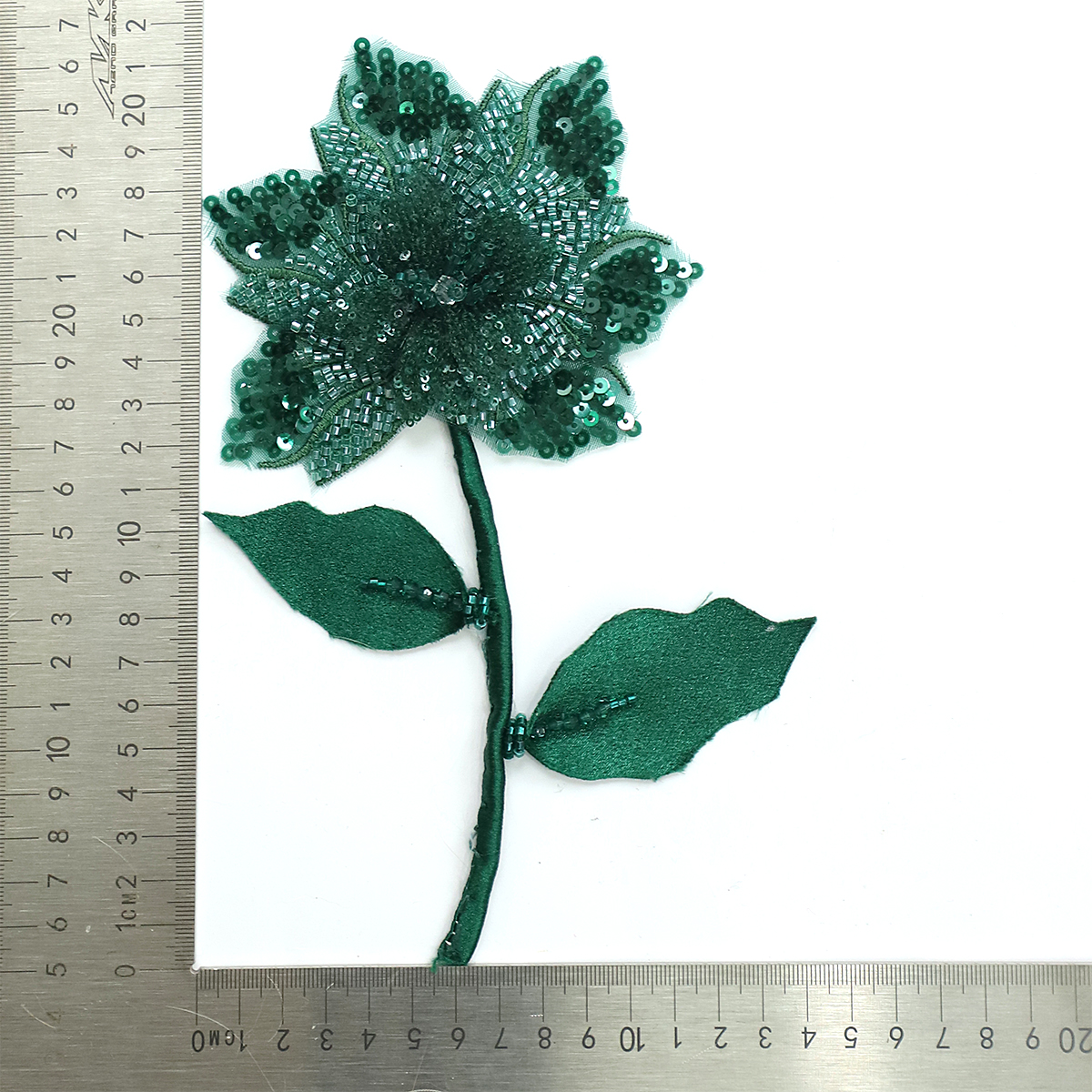 Yanzi Handmade 3d Flower Sequin Beads Applique(YZDH140)