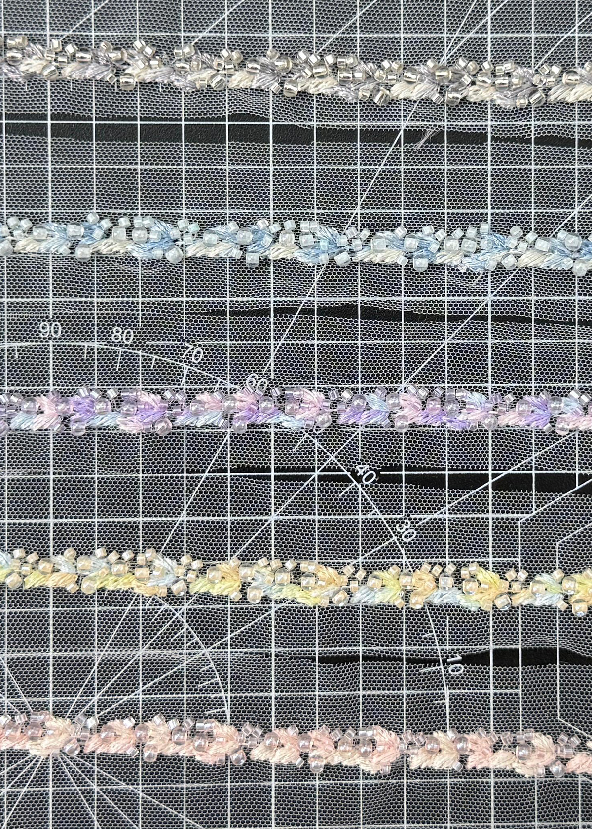 Yanzi lace bead trim (YZM138)