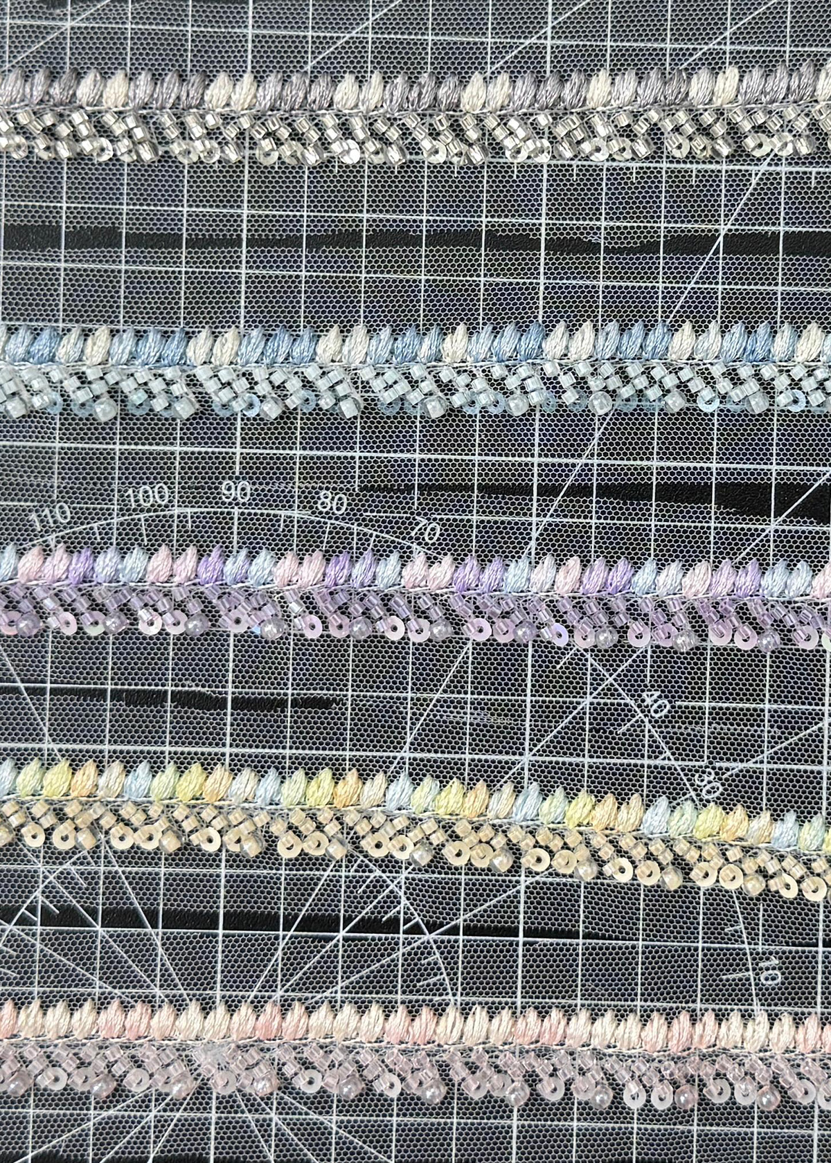 Yanzi lace bead trim (YZM140)