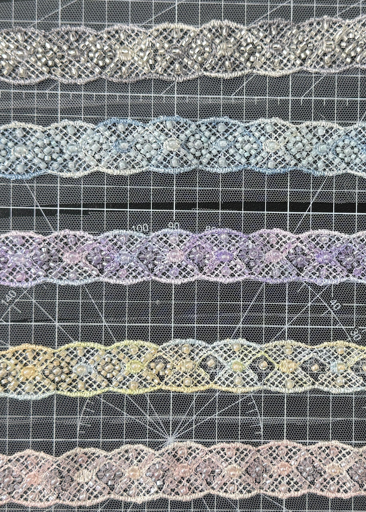 Yanzi lace bead trim (YZM141)