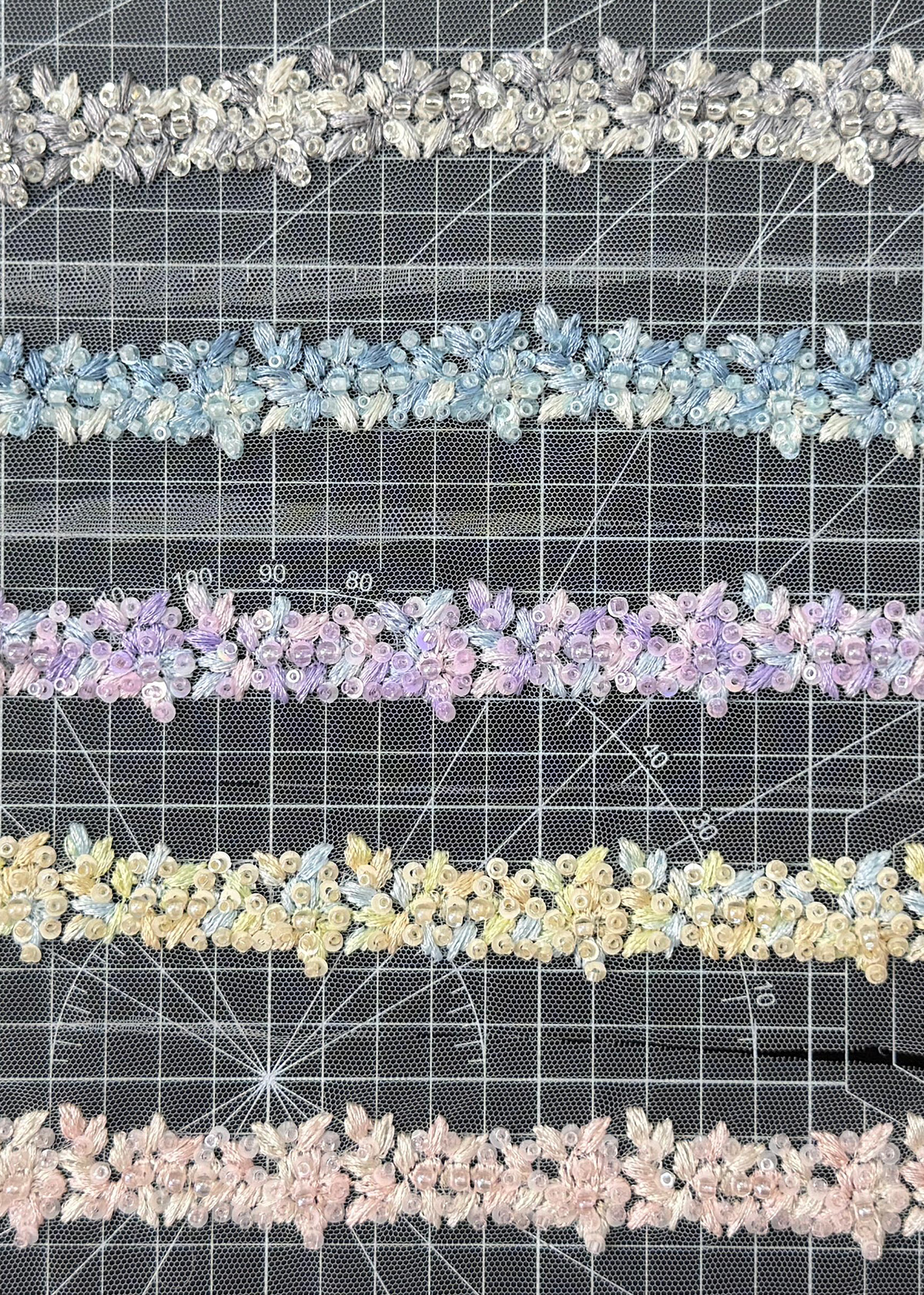 Yanzi lace bead trim (YZM148)