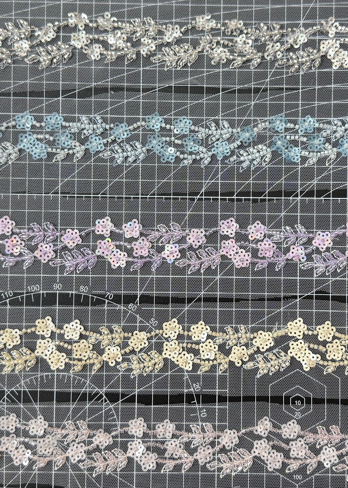 Yanzi lace bead trim (YZM149)
