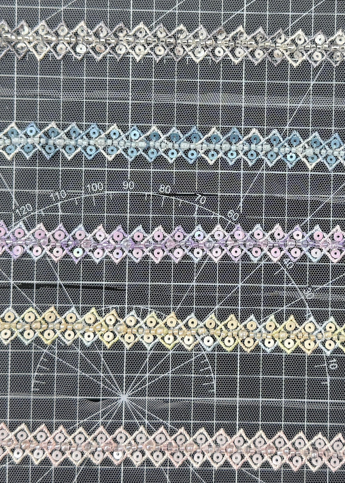Yanzi lace bead trim (YZM150)
