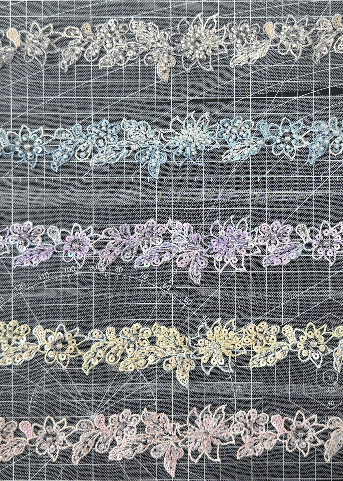Yanzi lace bead trim (YZM152)
