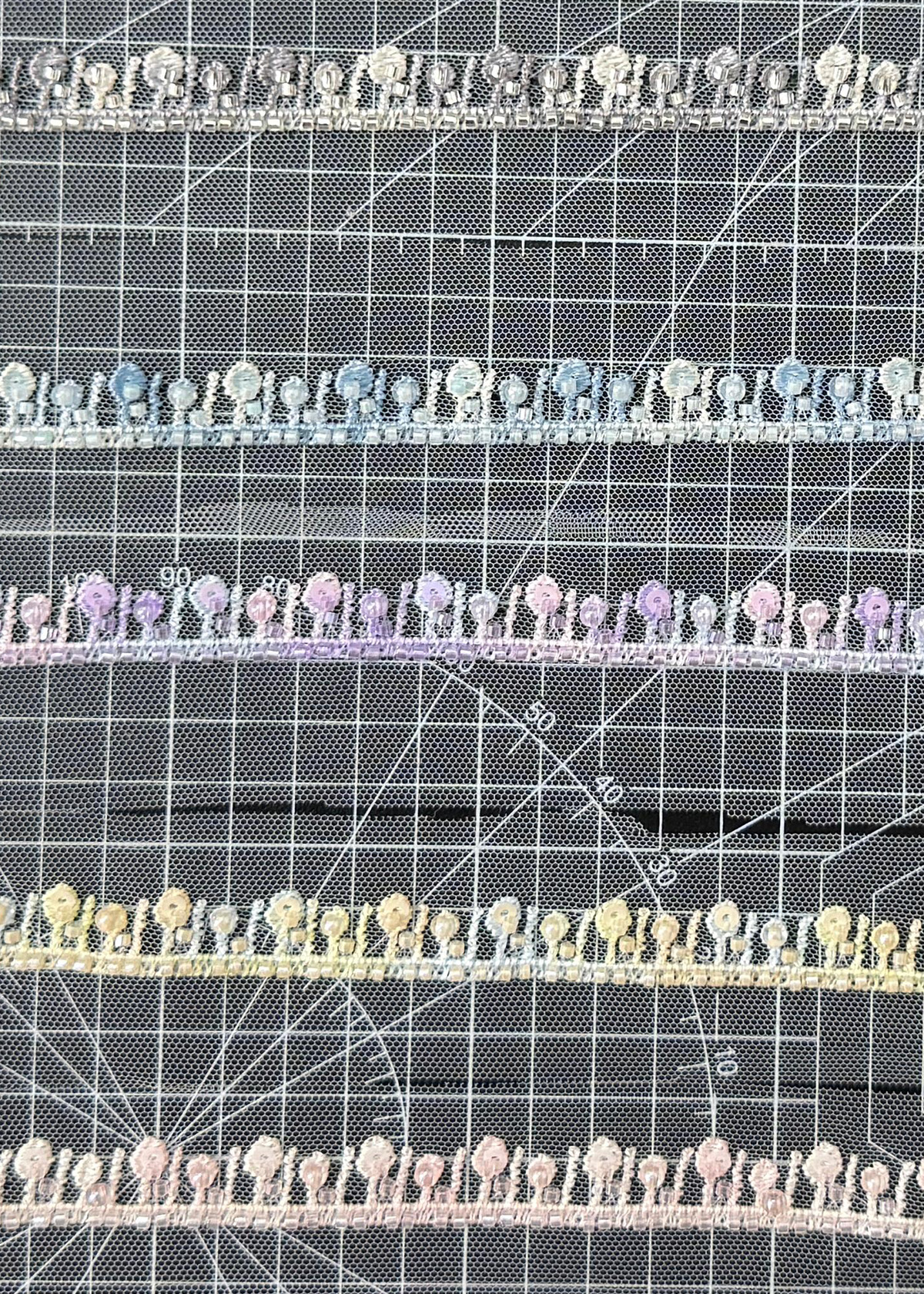 Yanzi lace bead trim (YZM155)