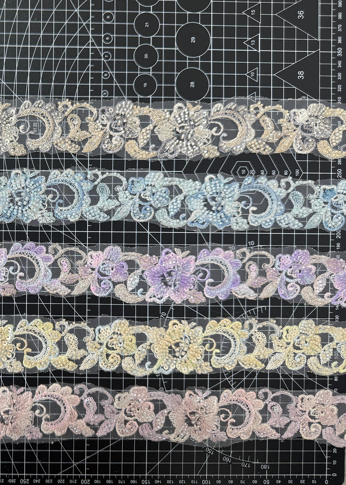 [Copy]Yanzi lace bead trim (YZM181)