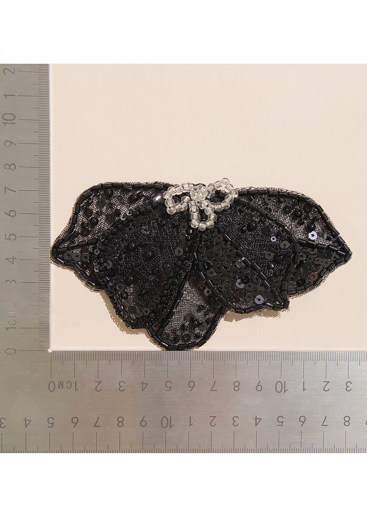 Yanzi Handmade 3d Flower Sequin Beads Applique(YZX106)