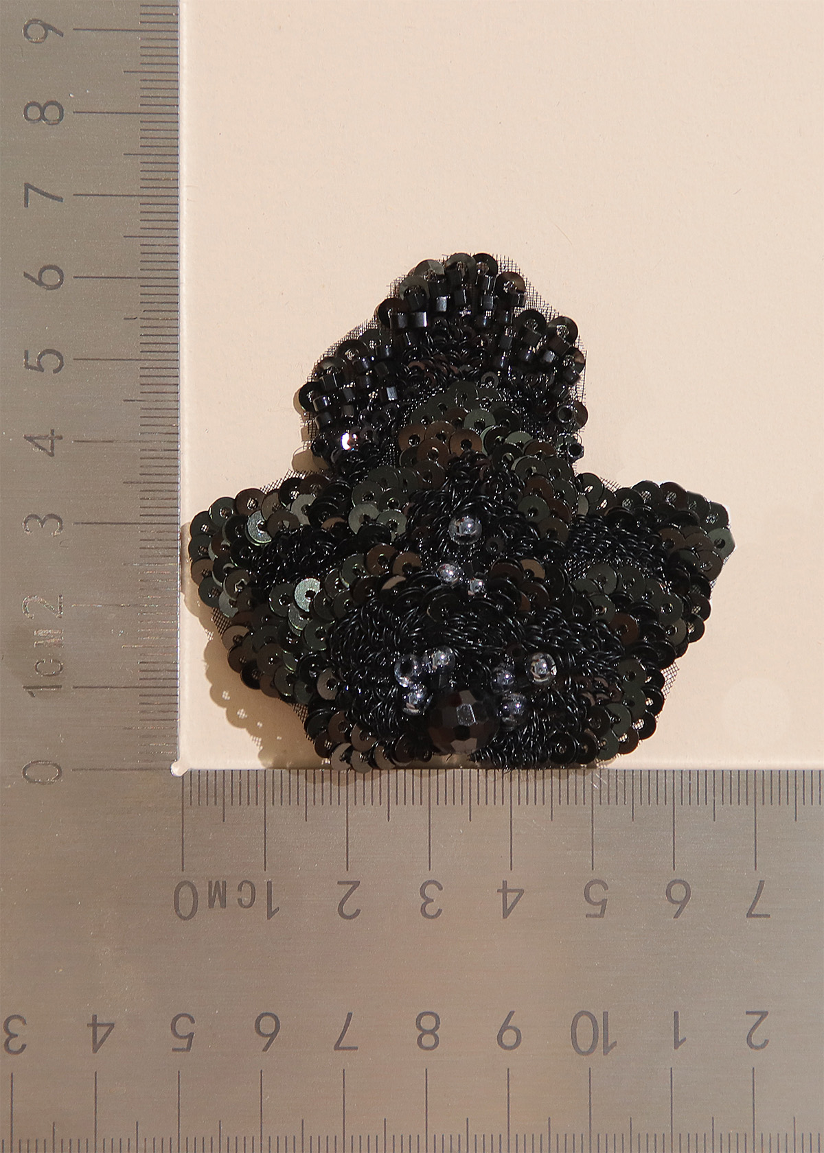 Yanzi Handmade 3d Flower Sequin Beads Applique(YZX130)