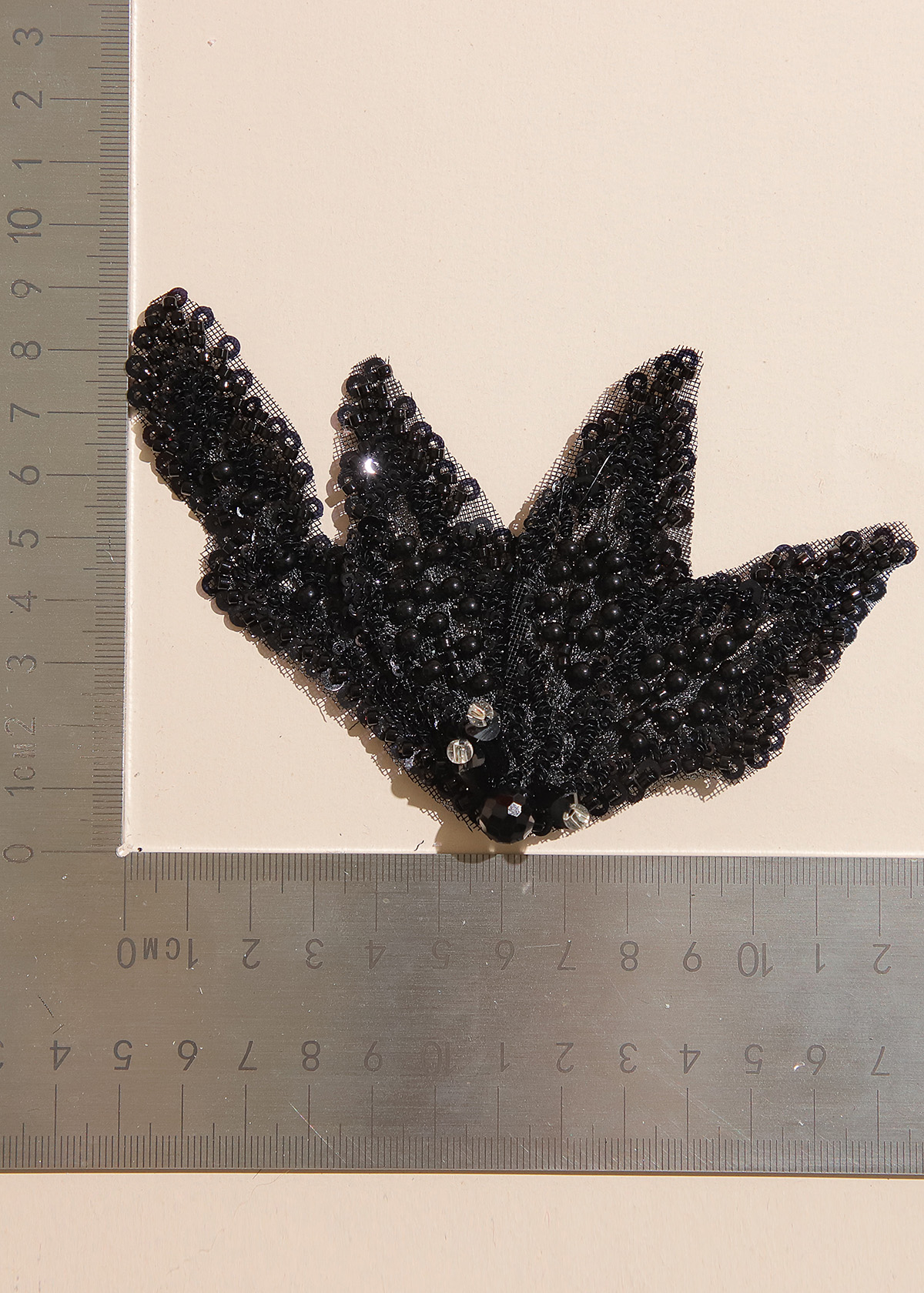 Yanzi Handmade 3d Flower Sequin Beads Applique(YZX137)