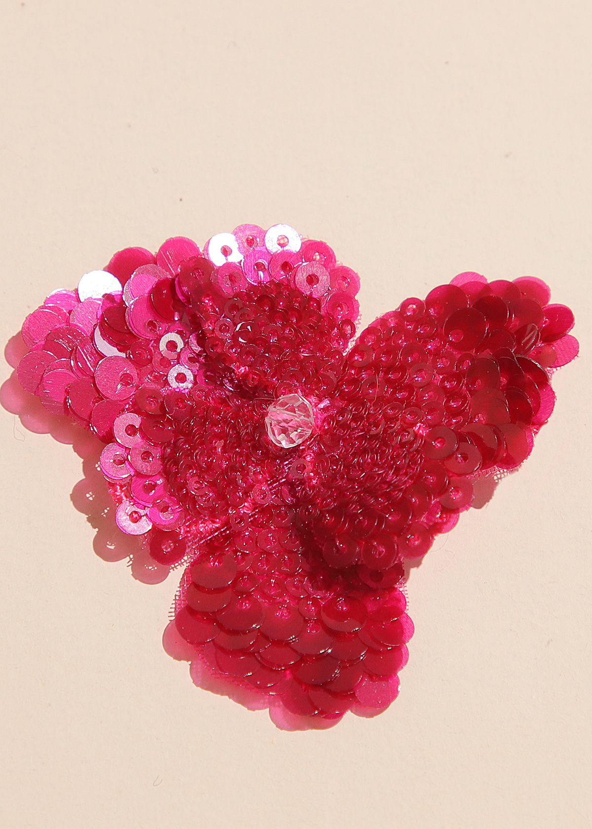 Yanzi Handmade 3d Flower Sequin Beads Applique(YZX154)