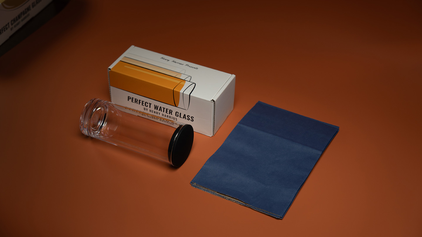 Perfect Champagne Glass & Perfect Water Glass by Henry Harrius