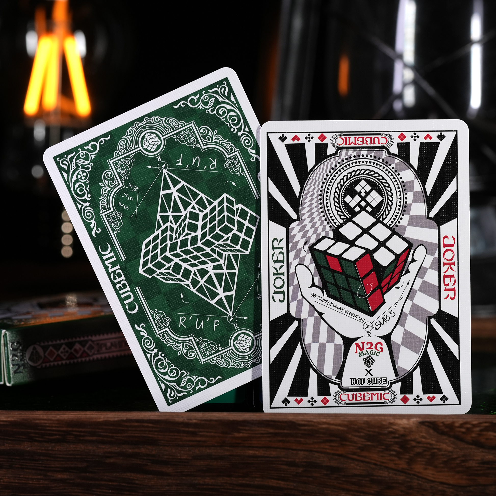 Cubemic Playing cards by N2G & Hot Cube