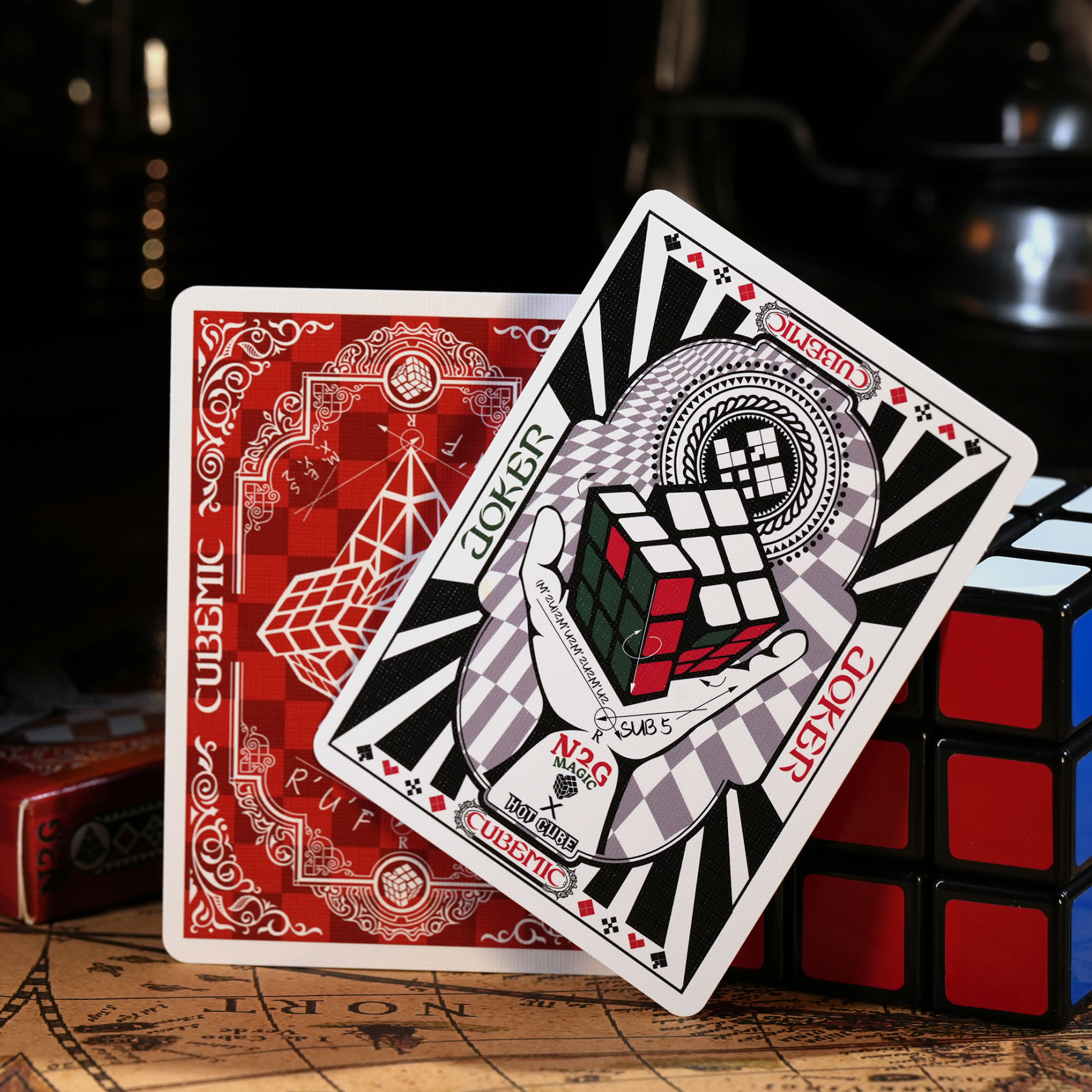 Cubemic Playing cards by N2G & Hot Cube