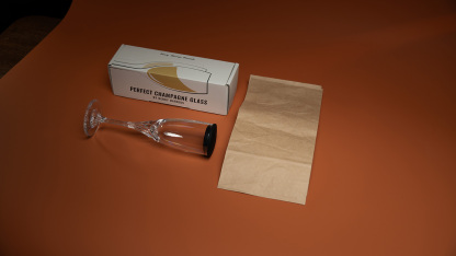 Perfect Champagne Glass & Perfect Water Glass by Henry Harrius