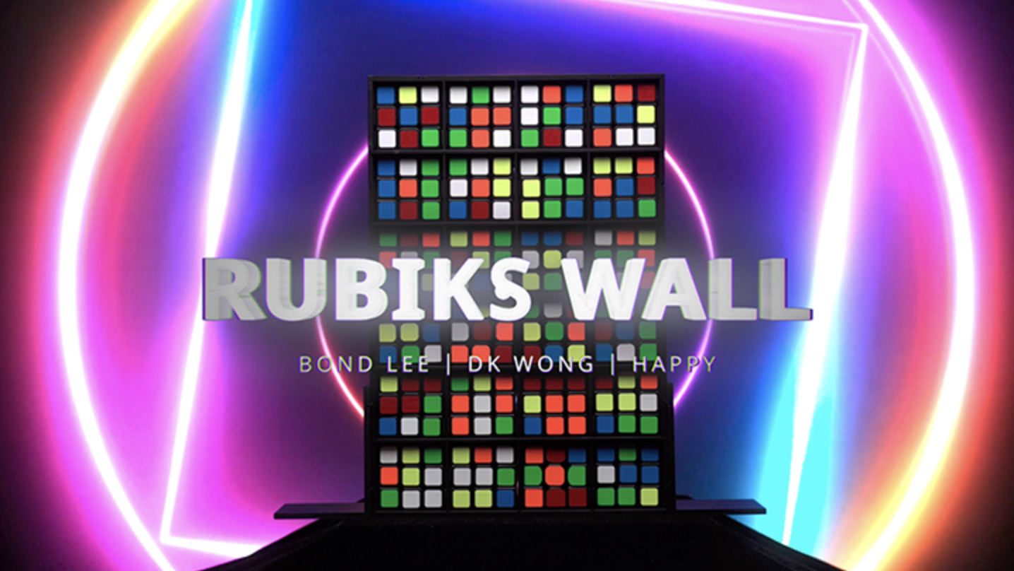 RUBIKS WALL Complete Set by Bond Lee 