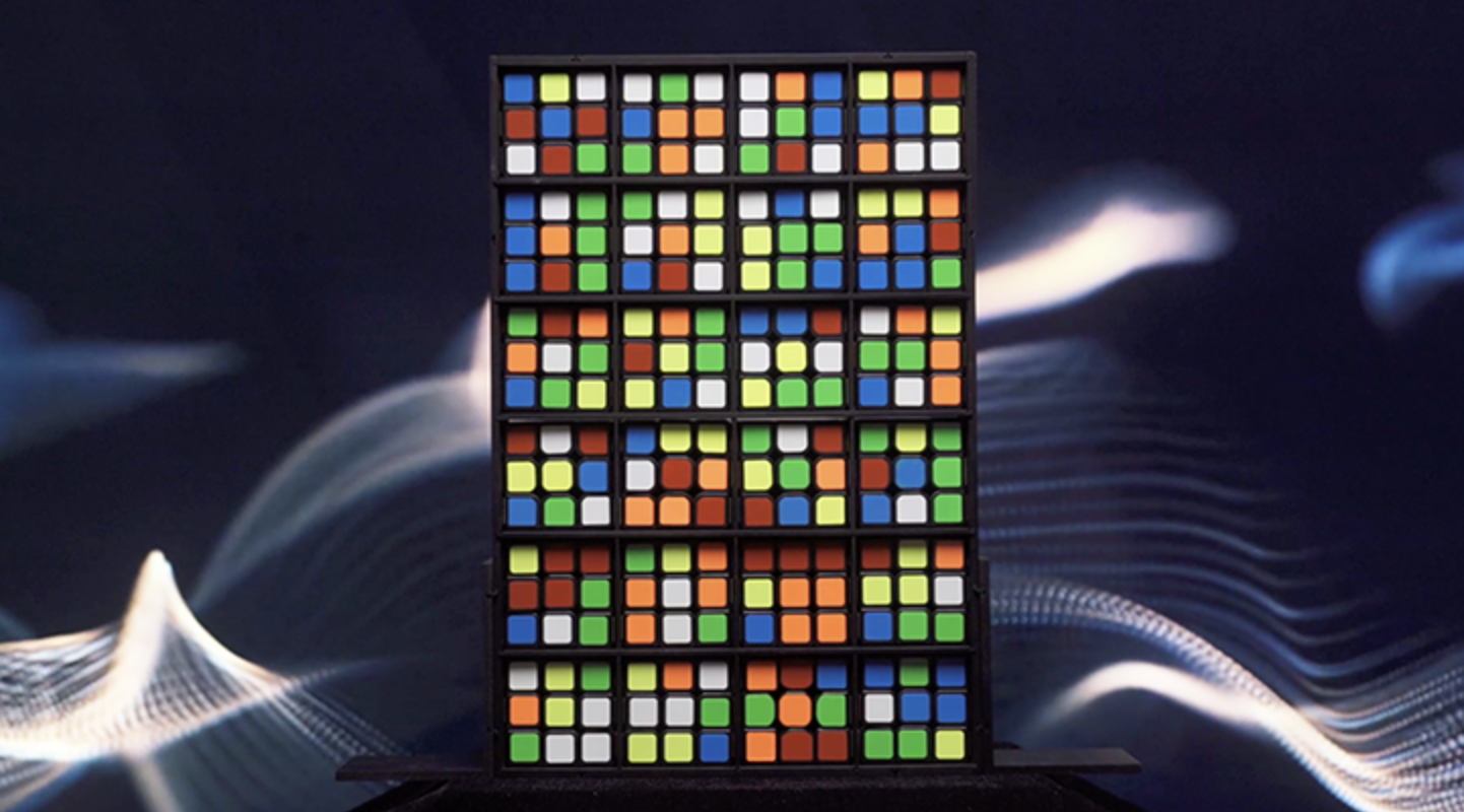 RUBIKS WALL Complete Set by Bond Lee 