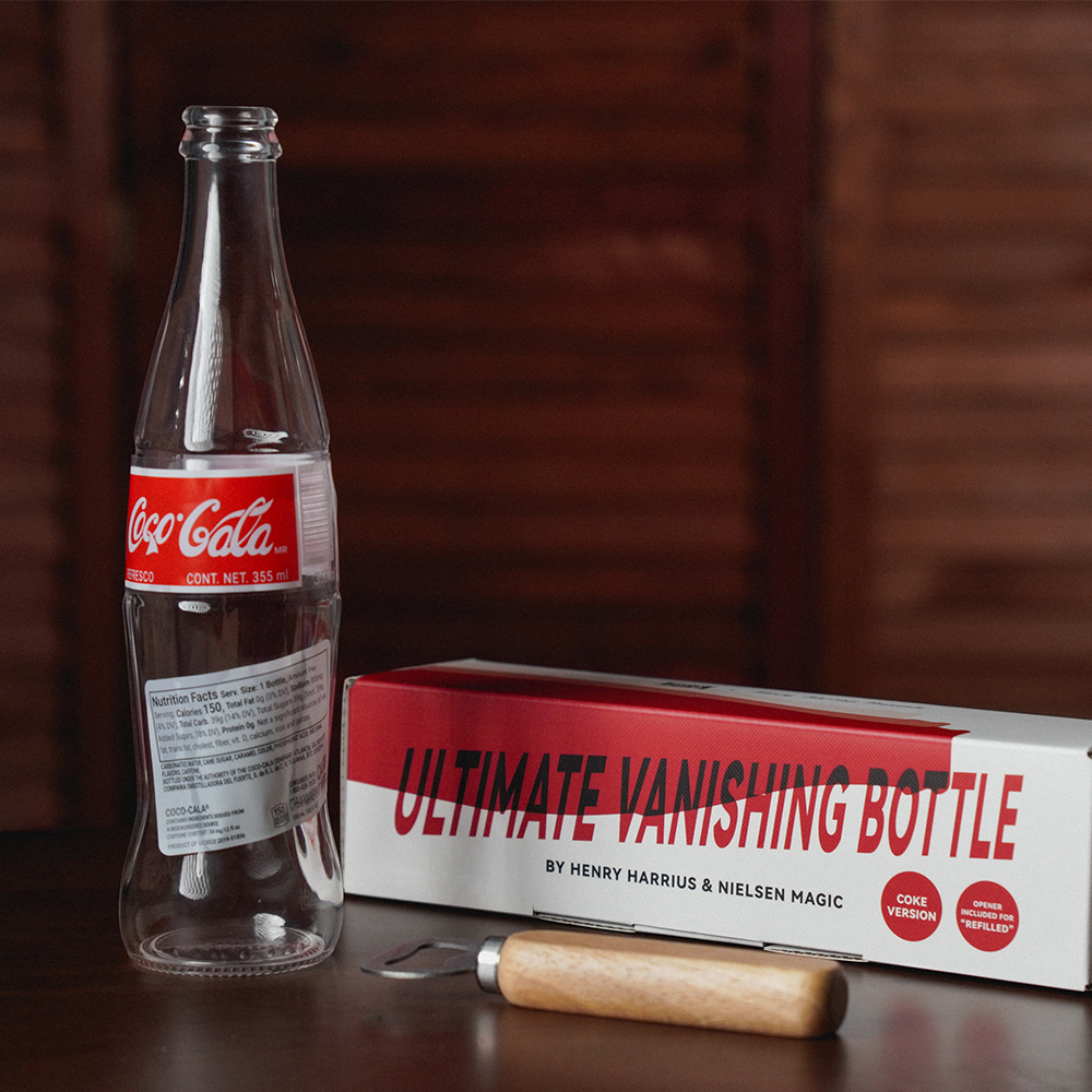 Ultimate Vanishing Bottle by Henry Harrius & Nielsen Magic
