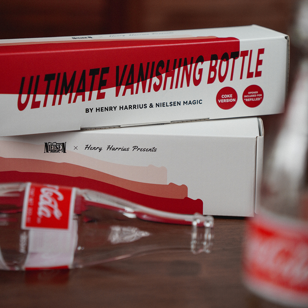 Ultimate Vanishing Bottle by Henry Harrius & Nielsen Magic