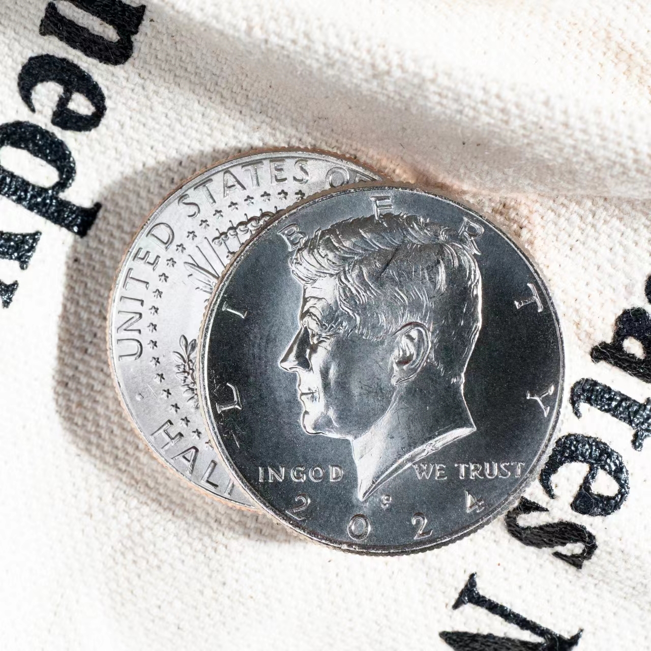 Half Dollars regular one set of 5 coins