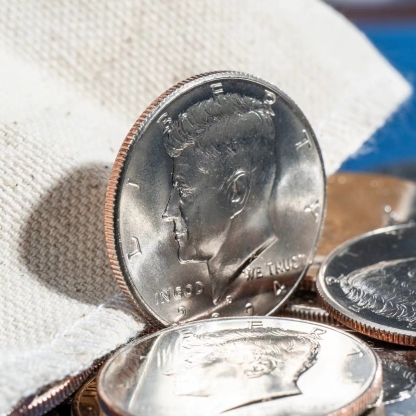 Half Dollars regular one set of 5 coins