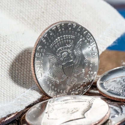 Half Dollars regular one set of 5 coins