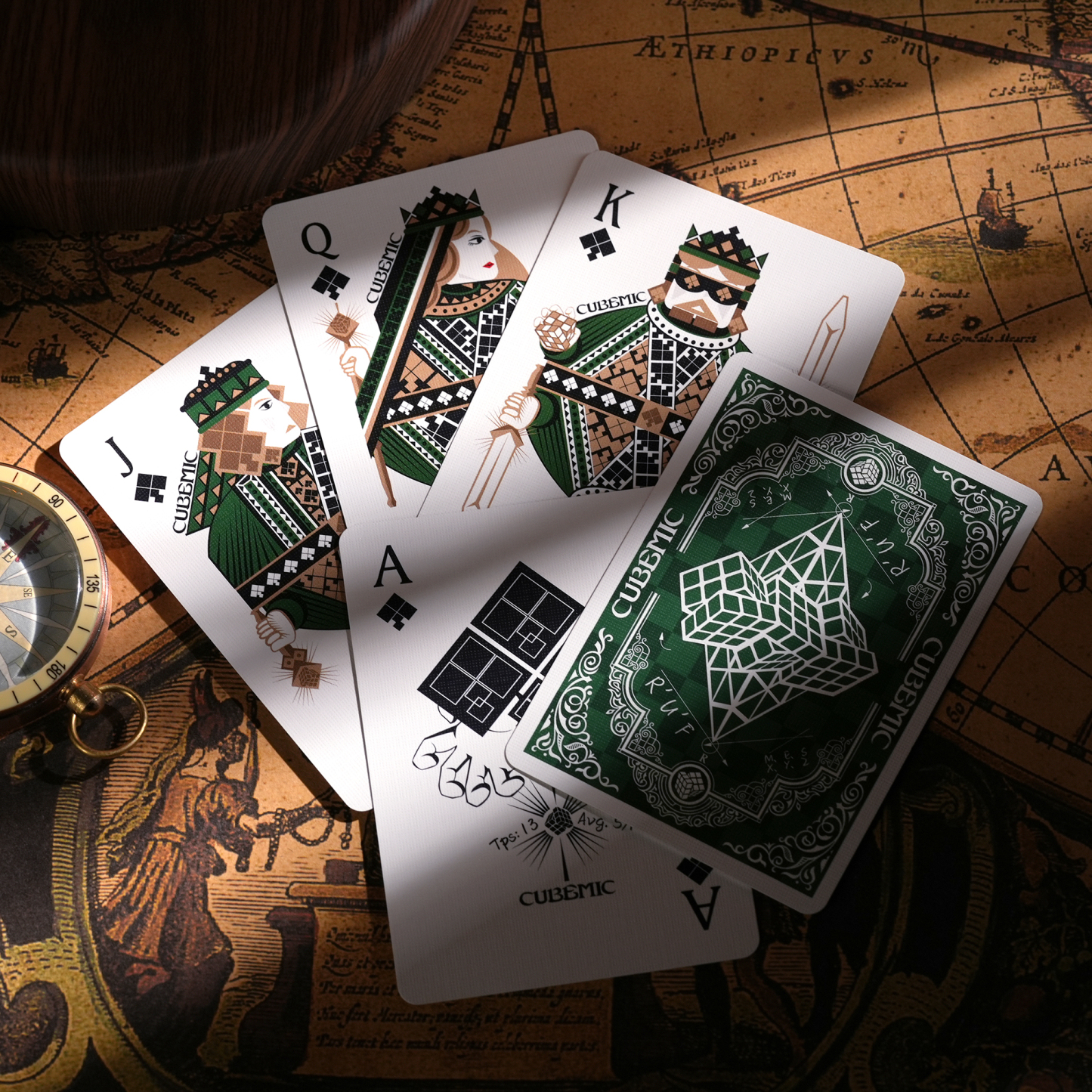 Cubemic Playing cards by N2G & Hot Cube