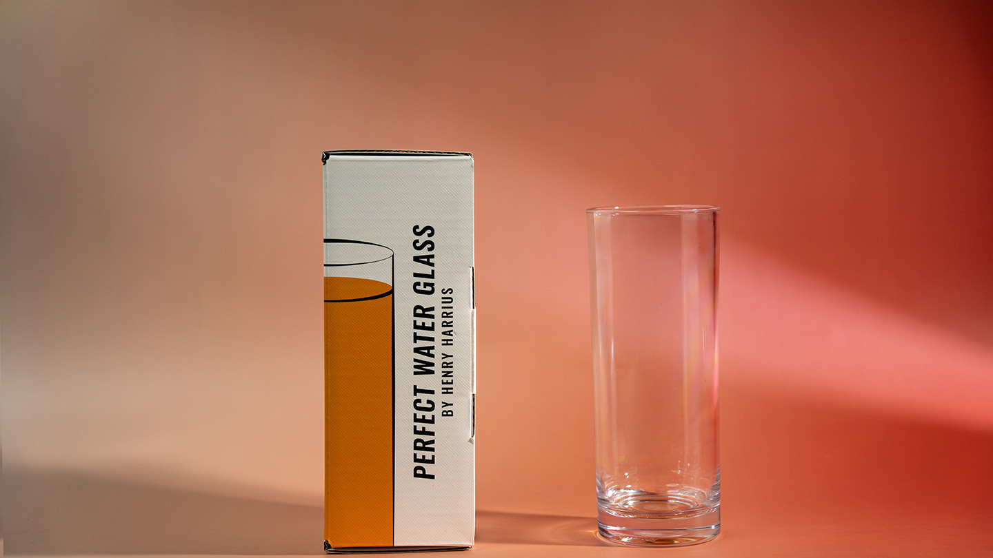 Perfect Champagne Glass & Perfect Water Glass by Henry Harrius